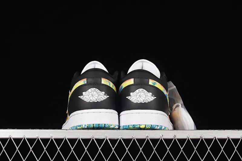 All categories Air Jordan Jordan series basketball shoes Air Jordan 1 Low Air Jordan 1 Low "Drip" AJ1 Joe 1 black green orange low-top casual sneakers DJ6252-038